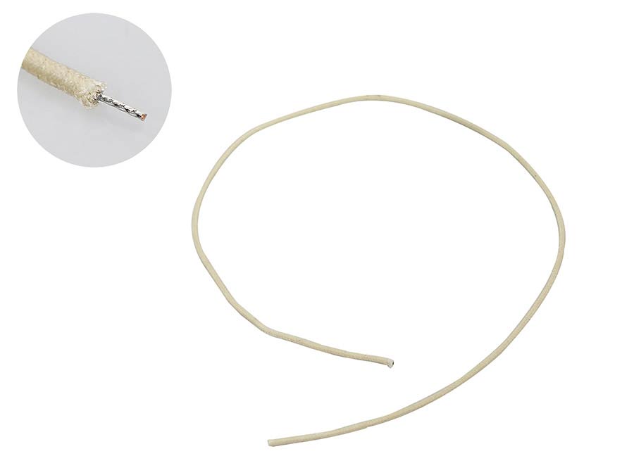 CABLE BOSTON BLINDADO BLINDADO BLANCO 1 PIE (30,48cm)