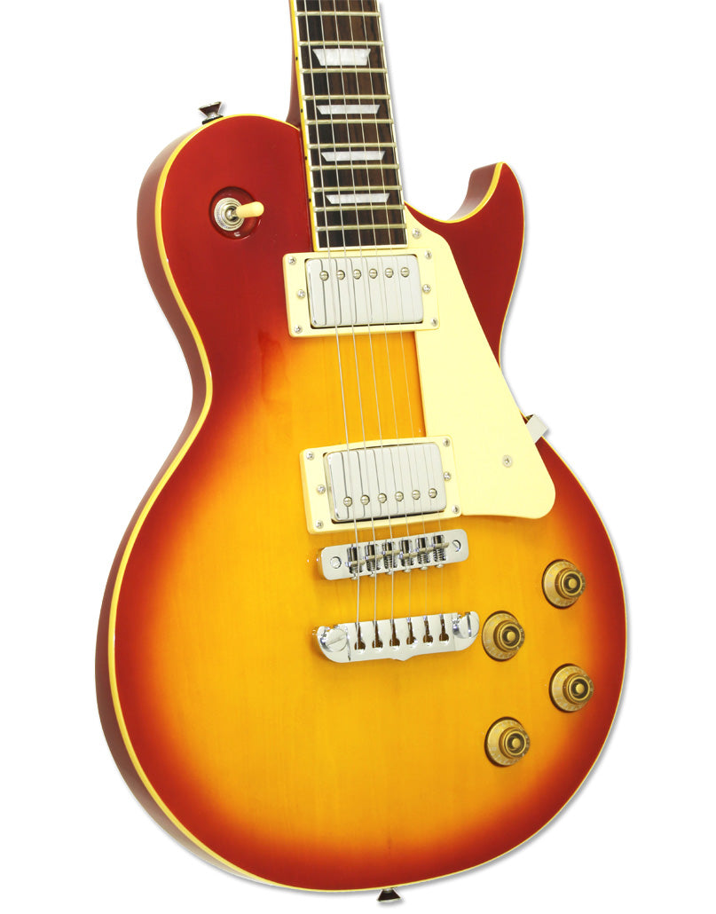 GUITARRA ELÉCTRICA ARIA SERIE PE 350STD AGED CHERRY SUNBURST