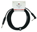 CABLE EK AUDIO PARA GUITARRA JACK-JACK RECTO-ACODADO 3M
