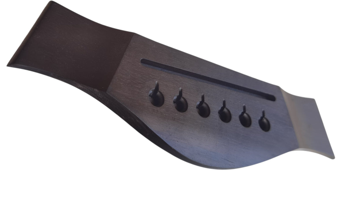 Puente de Ebano para Guitarra Acustica estilo Taylor