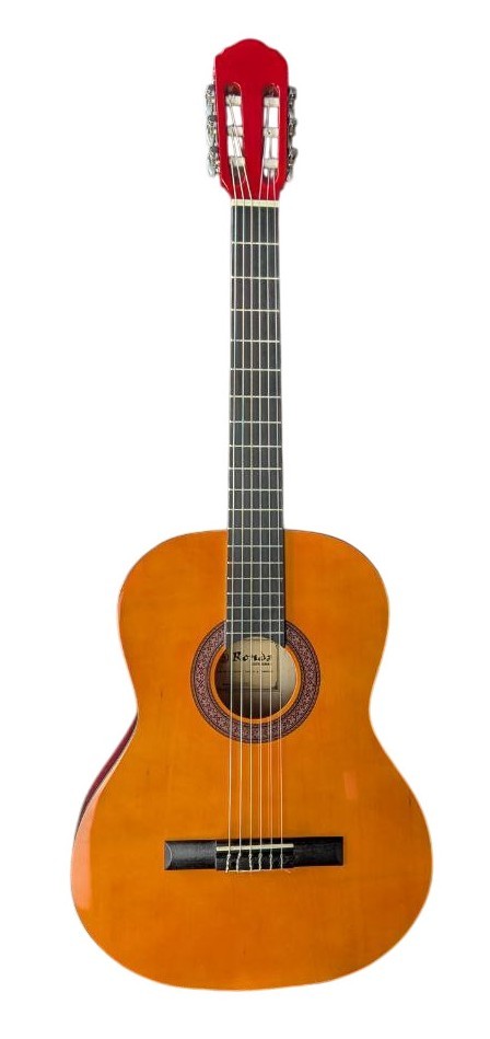 Ronda C320.101C - 3/4 CADETE – Guitarra Clásica de iniciación – Acabado Natural Brillo – con golpeador incluido sin instalar