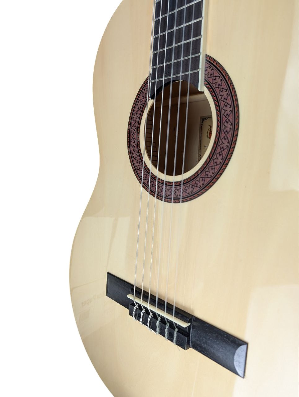 Ronda C320.101F - 3/4 CADETE – Guitarra Flamenca de iniciacion - Acabado Natural Brillo - con golpeador incluido sin instalar