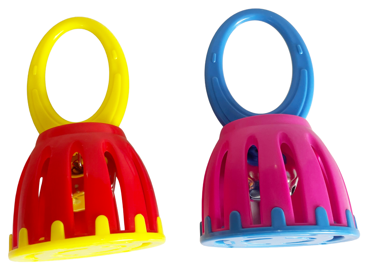 CAMPANA RITMO DE PLÁSTICO DE 6,7 CM