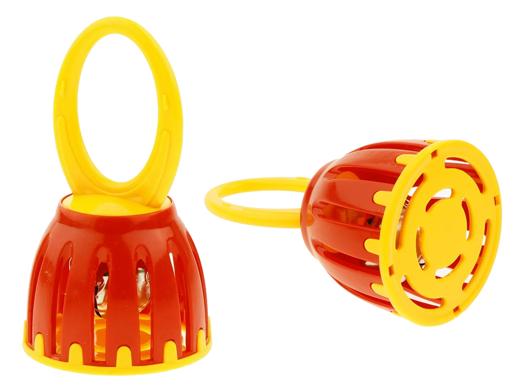 CAMPANA RITMO DE PLÁSTICO DE 6,7 CM