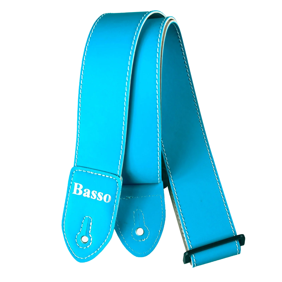 CORREA BASSO NEÓN TURQUESA 5cm