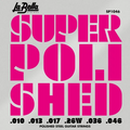 JUEGO DE CUERDAS PARA GUITARRA ELÉCTRICA LA BELLA SUPER POLISHED REGULAR 1-46
