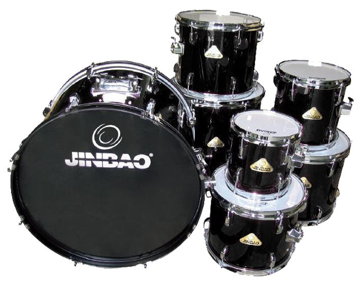 TIMBAL JINBAO DE 16" X 16" NEGRO