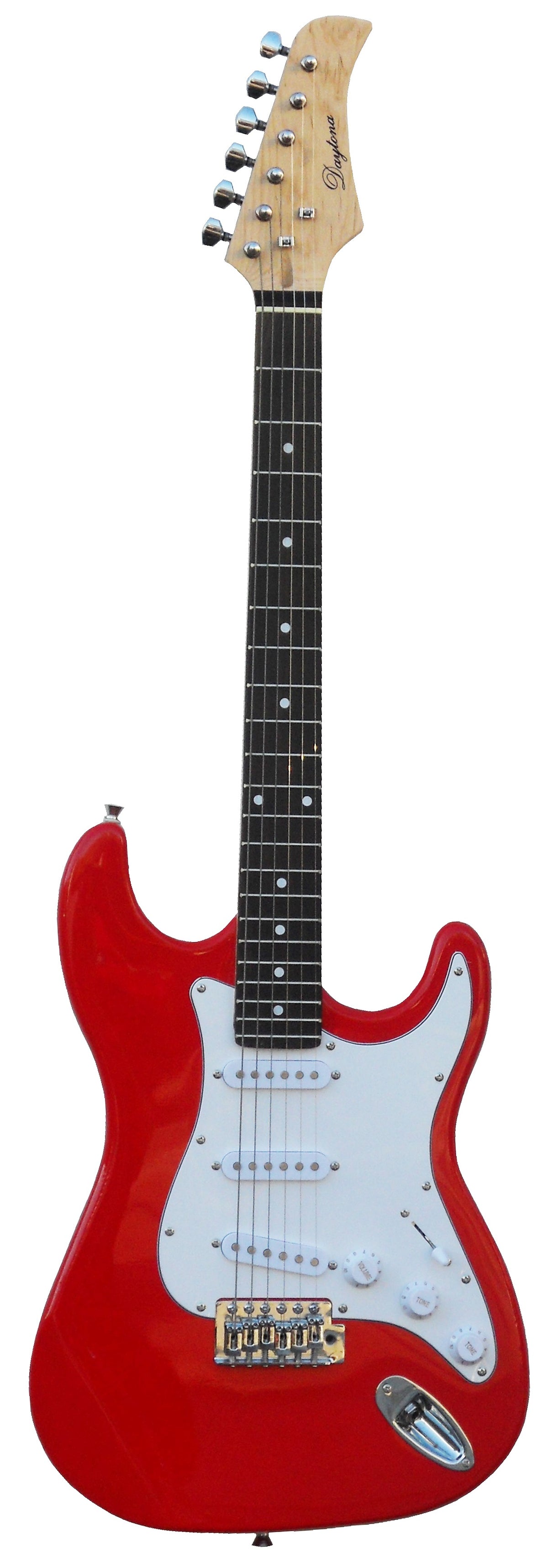 GUITARRA ELÉCTRICA DAYTONA TIPO STRATOCASTER ST-309 ROJA