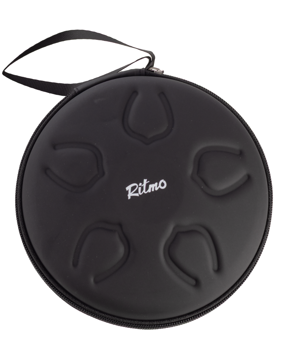TONGUE DRUM DE 10” NEGRO 11 NOTAS 