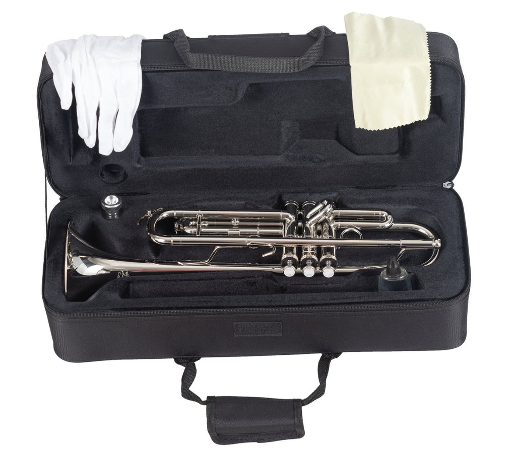 TROMPETA AMADEUS NIQUELADA TP-807N 