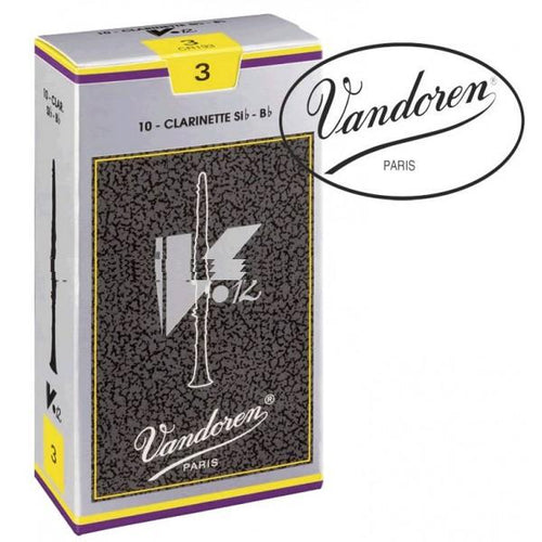 10 CAÑAS VANDOREN DE CLARINETE V-12 # 3
