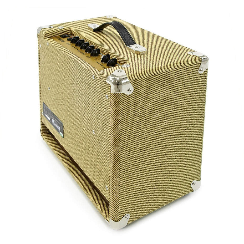 V15G Amplificador Estilo Vintage de 15 W para Guitarra Electrica con acabado Vintage Tweed