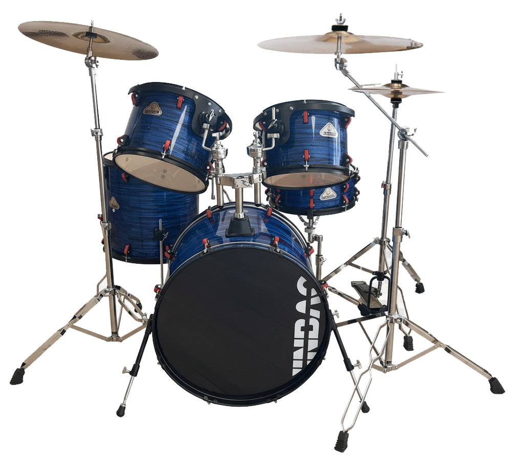 BATERÍA JINBAO BOMBO 22" AZUL
