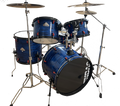 BATERÍA JINBAO BOMBO 22" AZUL