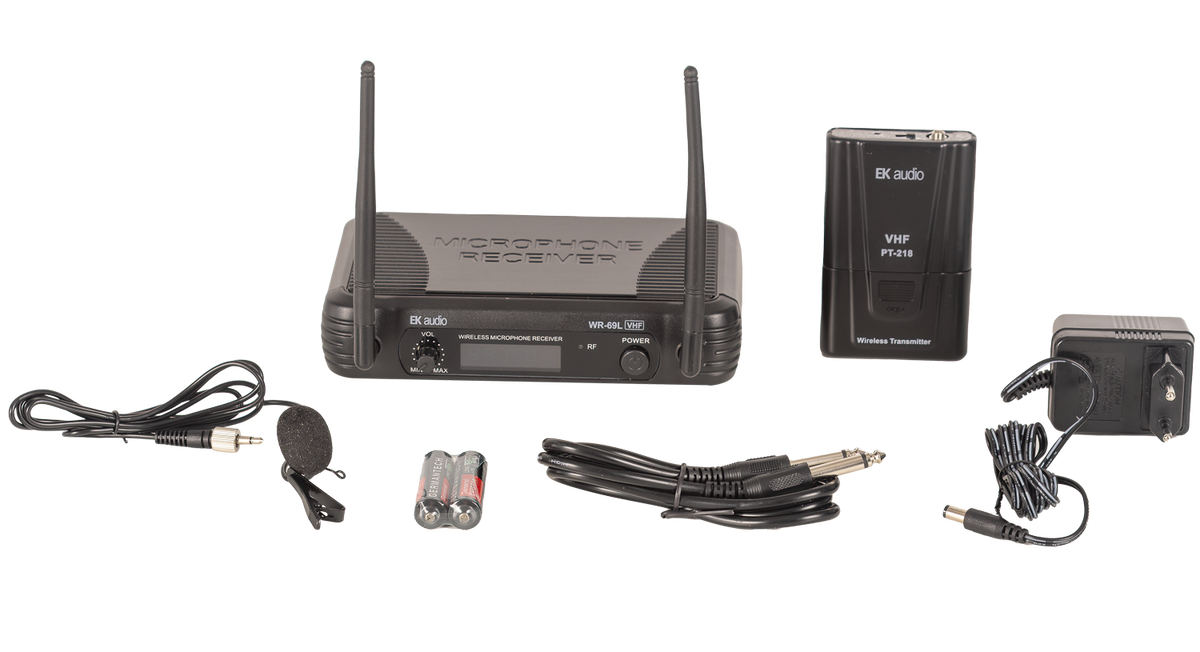 SISTEMA INALÁMBRICO DE SOLAPA EK VHF WR69LL