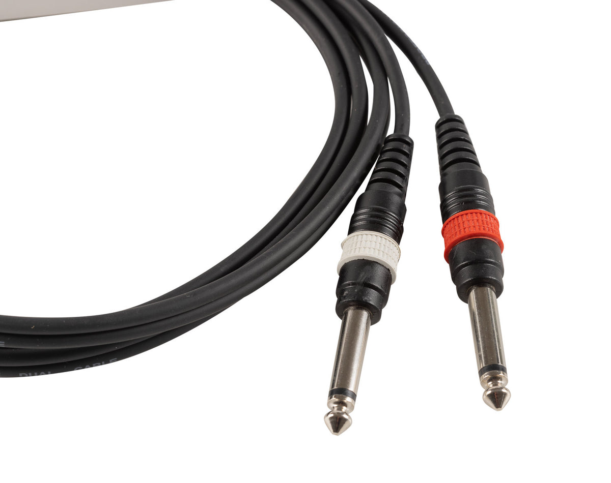 CABLE EK AUDIO JACK STEREO - JACK MONO X 2  1.5 M